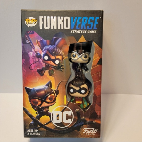 Funko Other - Funko PoP FunkoVersus Strategy Game with Catwoman and Robin